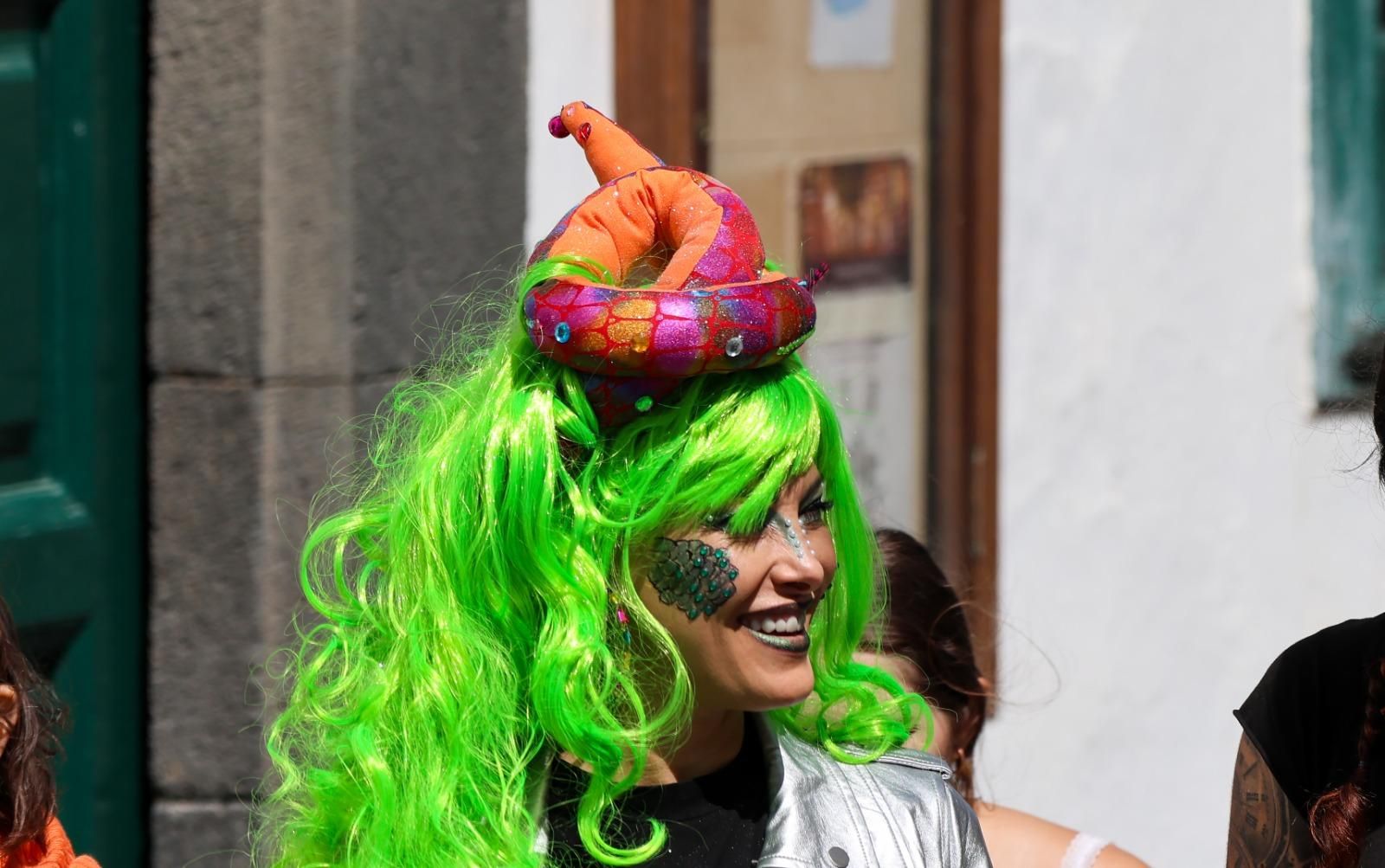 Derroche de creatividad en la Fiesta de La Peluca. JOSÉ AYUT