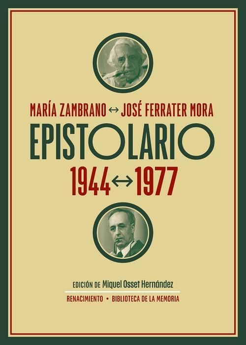 Edición de "Epistolario". 1944-1977. Correspondencia entre María Moliner y José Ferrater Mora..