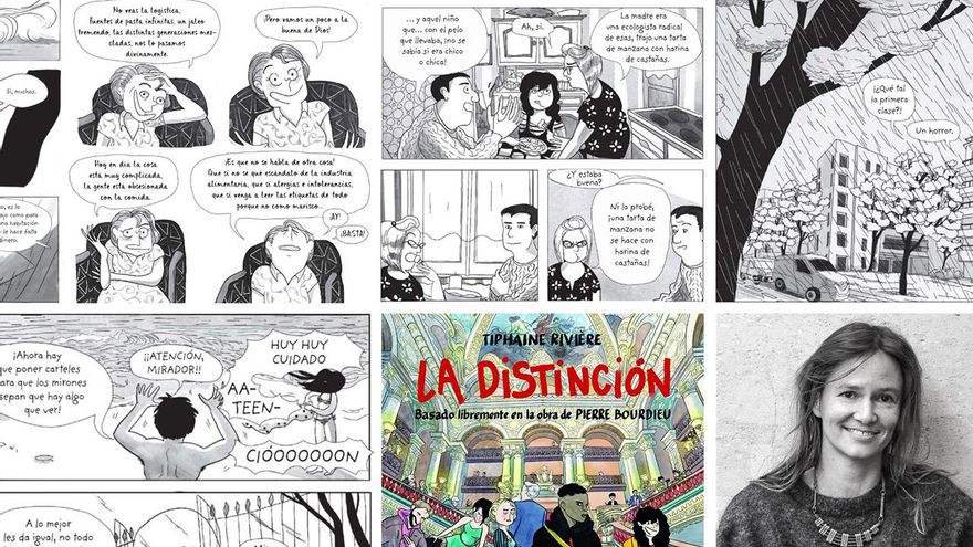 "Como si fuéramos patatas fritas en una caja de bombones": el cómic que explica a los adolescentes las clases sociales