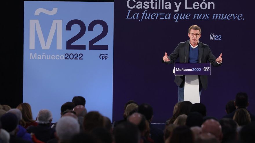 Feijóo: "Las elecciones en Castilla y León tendrán trascendencia para la política nacional"
