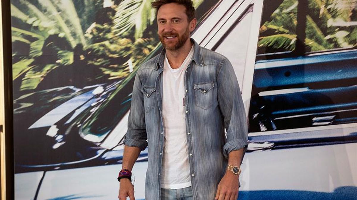 David Guetta durante la presentación de su nuevo álbum en Madrid. | EFE