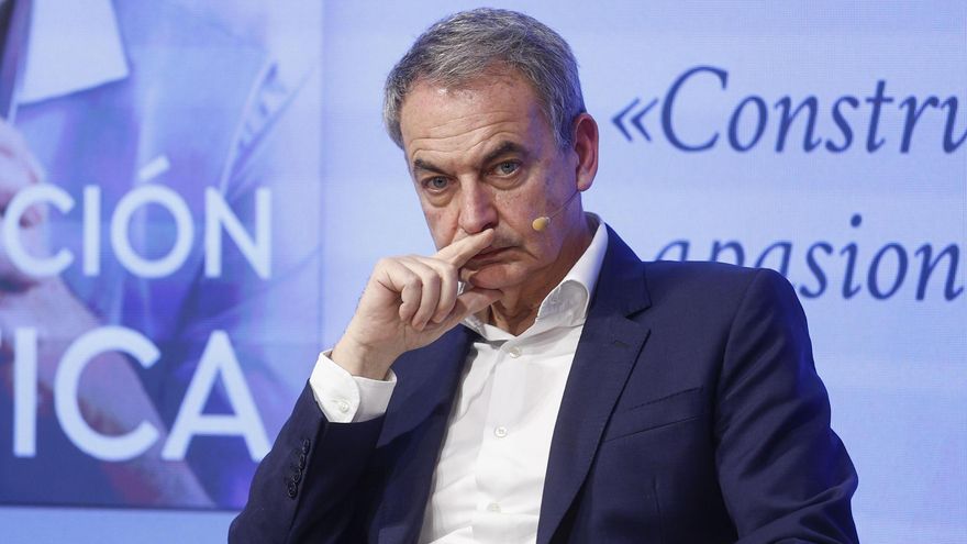 Zapatero reclama una "reacción cívica" contra el actual "momento bélico" como la que hubo por la guerra de Irak