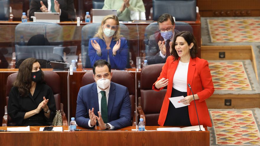 La presidenta de la Comunidad de Madrid, Isabel Díaz Ayuso.