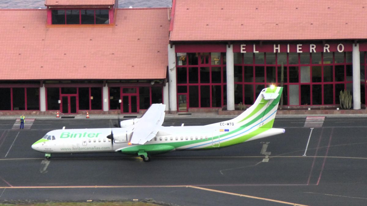 El aeropuerto de El Hierro movió casi 30.000 pasajeros en septiembre