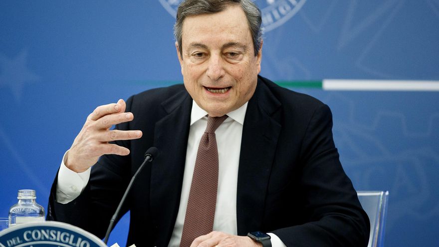Foto de archivo del primer ministro italiano, Mario Draghi. EFE/EPA/ROBERTO MONALDO/LAPRESSE/POOL