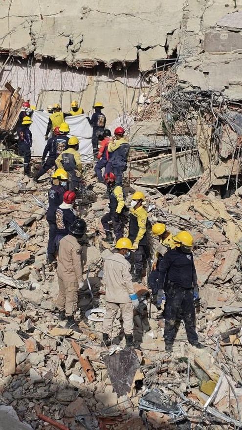 El gobierno venezolano indica que al menos 190 edificios quedaron completamente destruidos. Foto: cortesía Inparques