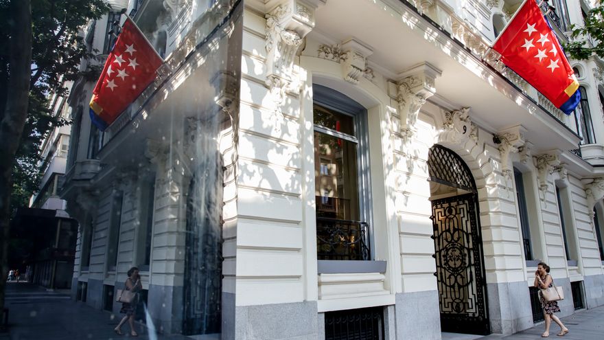 Fachada del Ilustre Colegio de Abogados de Madrid (ICAM).