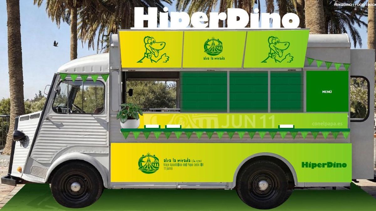 HiperDino participa en la cita histórica de la visita del papa León XIV a Canarias