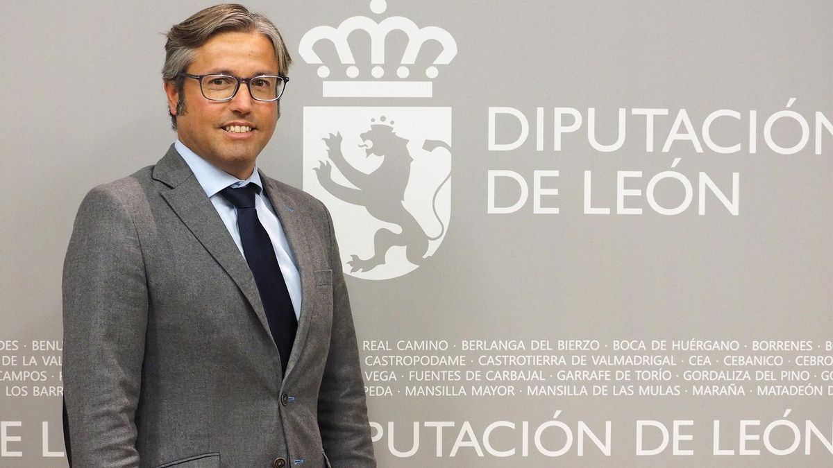 Emilio Orejas, alcalde de Valdelugueros, diputado provincial y expresidente de la Diputación de León.
