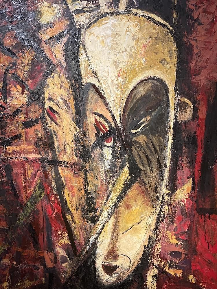 Obra del pintor Salvador Domínguez.