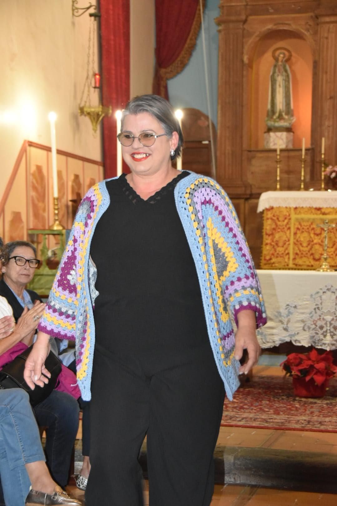 Moda, fe y solidaridad en la iglesia de San Antonio Abad de Fuencaliente.
