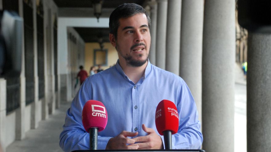 El coordinador autonómico de Podemos, José Luis García Gascón.
