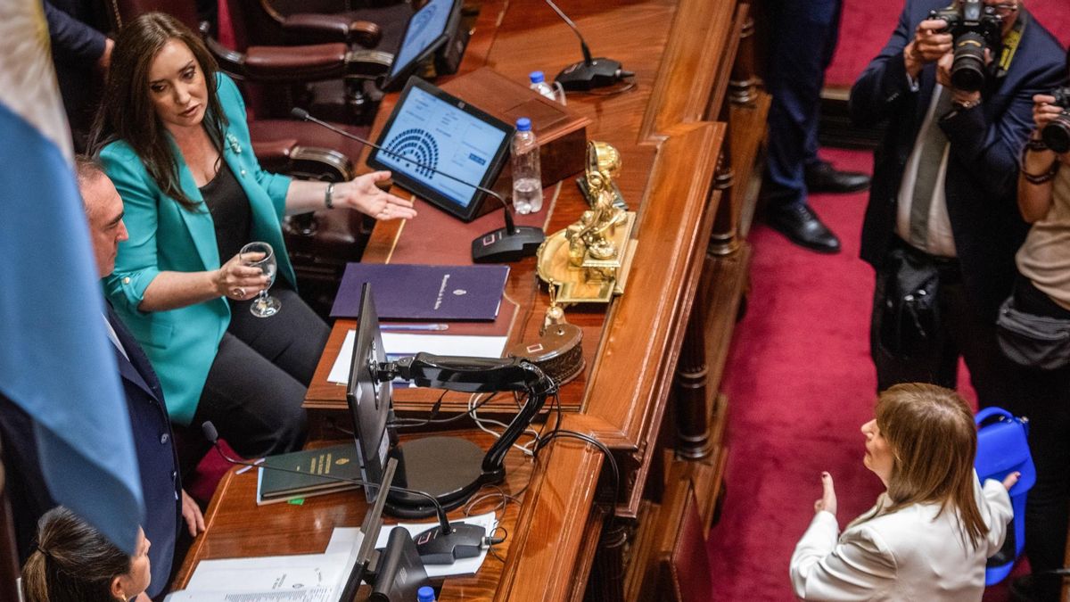 Villarruel reúne a los jefes de bloque del Senado para arrancar el debate y se ve cara a cara con Patricia Bullrich
