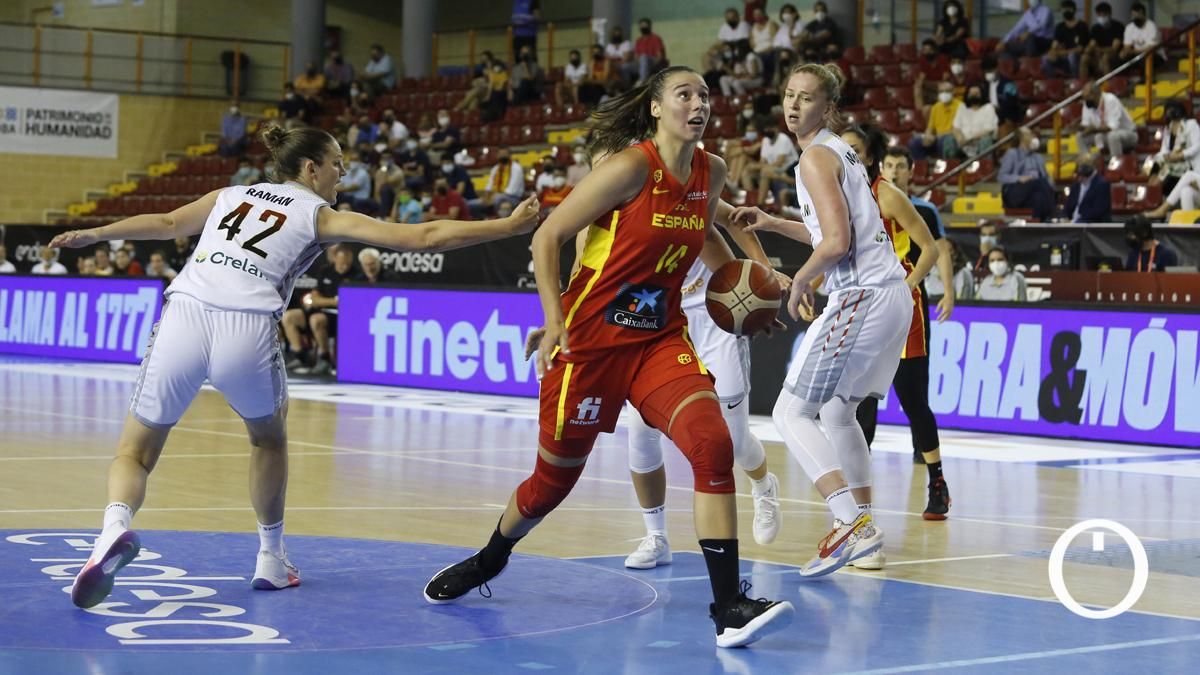 Las imágenes del España - Bélgica