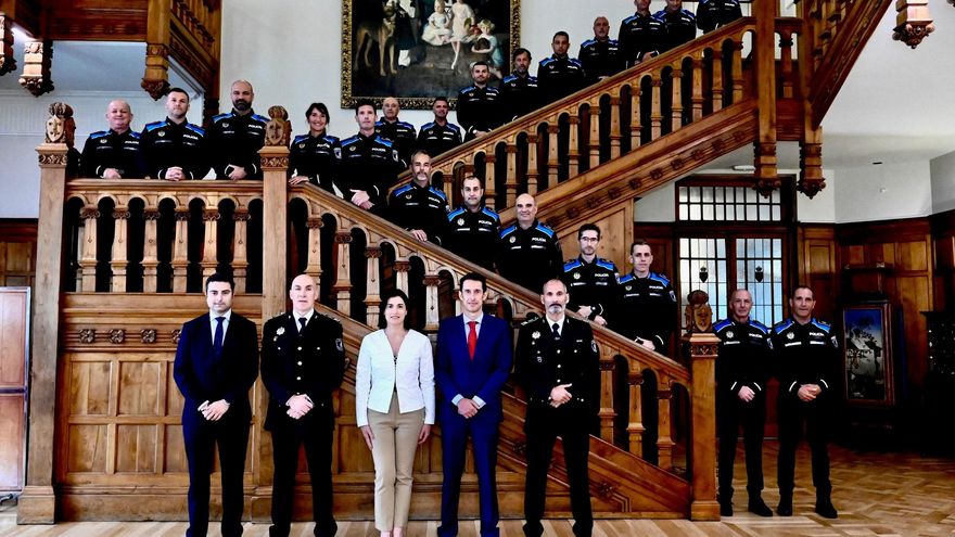 Acto de bienvenida de los nuevos agentes de la Policía Local