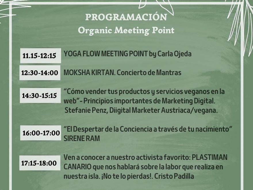 Programación del OMP del domingo 12 de junio