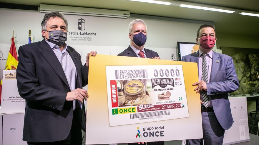 La  DO Queso Manchego cumple 40 y lo celebra con catas, actos y un cupón conmemorativo de la ONCE