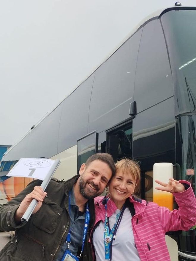 Iris Hermoso y Guillermo Arregui Portillo.