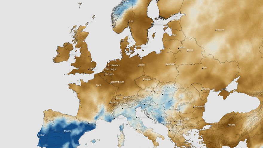 Marzo de contrastes: del más soleado en el Reino Unido, a las fuertes lluvias de España