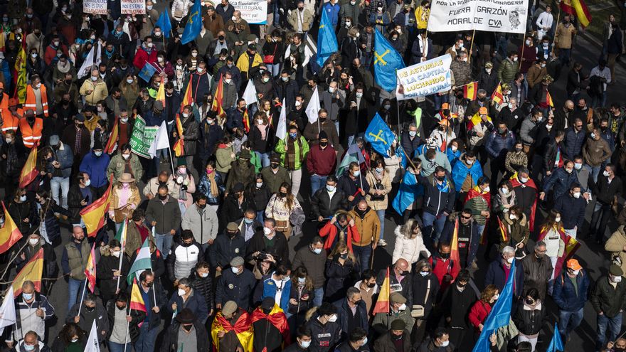 Concentración en Madrid en defensa del "alma rural".