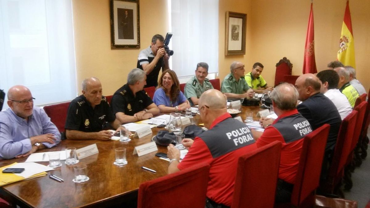 Más de 3.300 agentes velarán por la seguridad de los ciudadanos durante los Sanfermines 2015