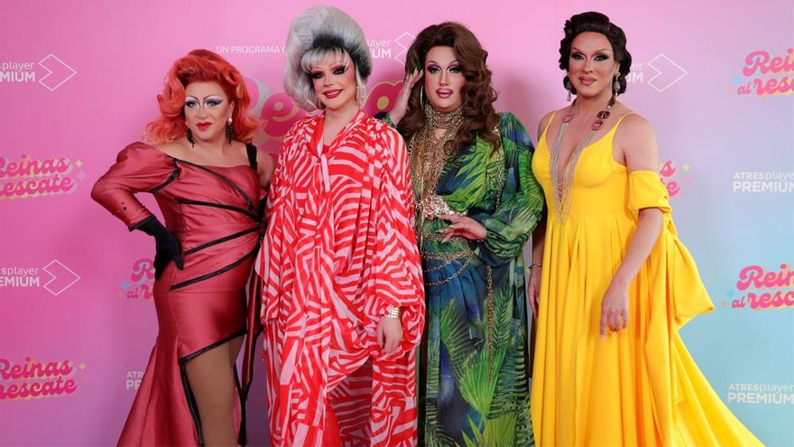 Las 'Reinas al rescate' llegan para "utilizar el drag como empoderamiento" mensualmente