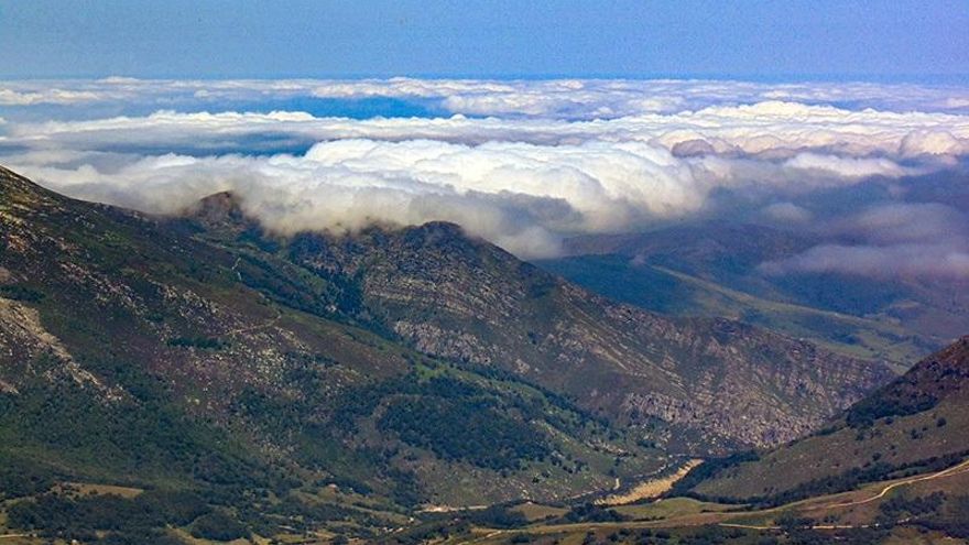 Paisaje de las comarcas que unirá la carretera Reinosa-Potes.
