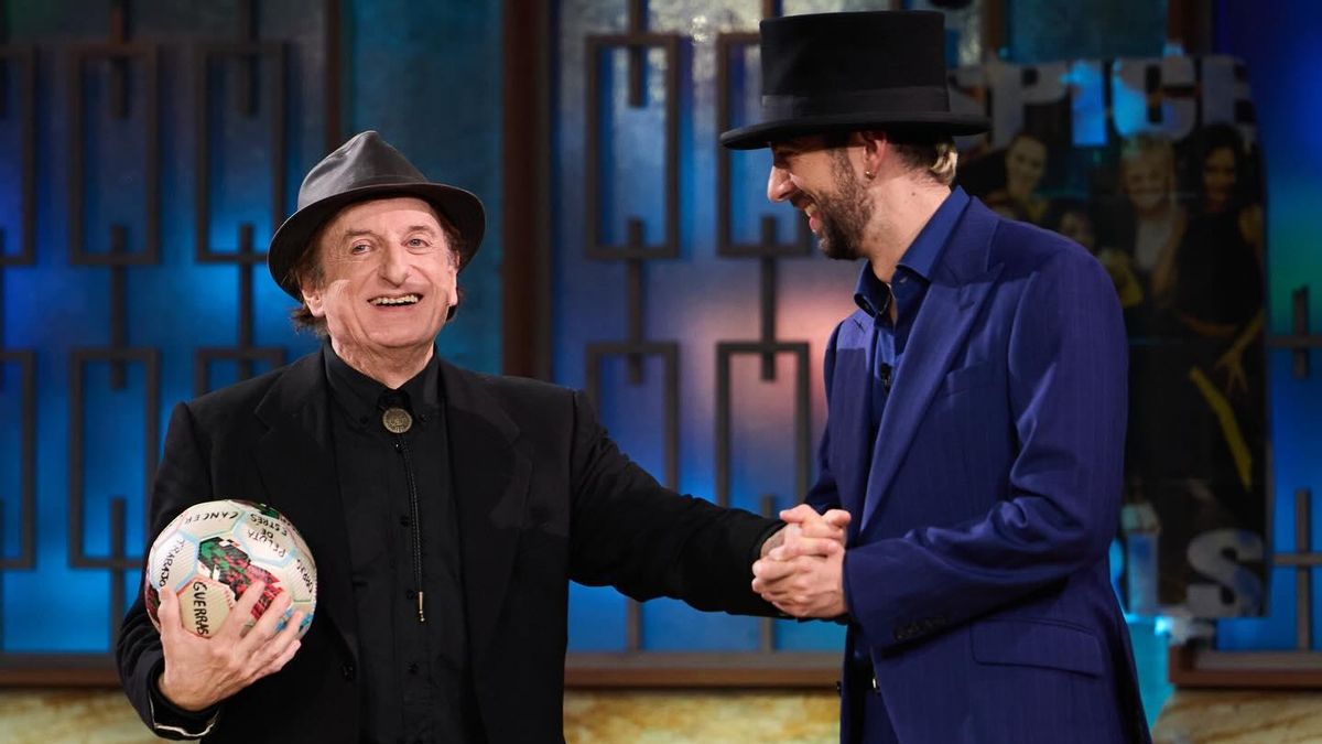 Gurruchaga y Broncano, en el plató de 'La Revuelta'