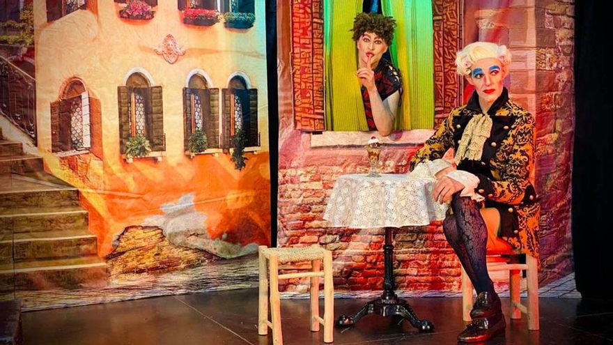 La obra teatral 'El Mentiroso' en la Otoñada de Encinarejo