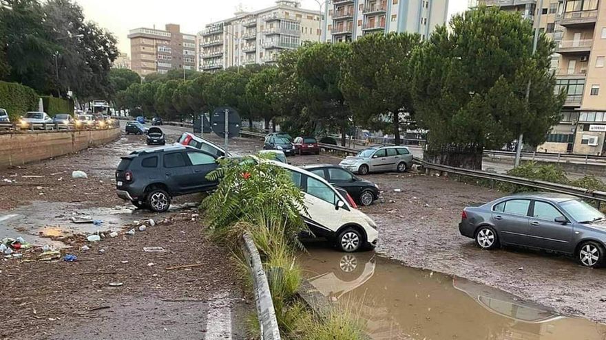 Palermo cuantifica daños y busca desaparecidos tras un "histórico" aluvión