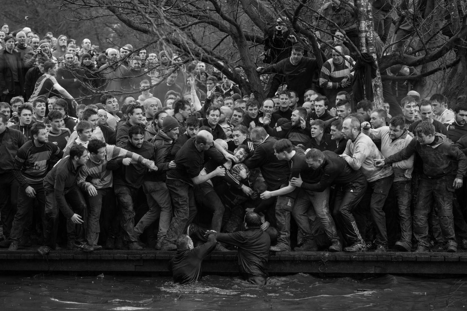 'Royal Shrovetide Football' | Oliver Scarff