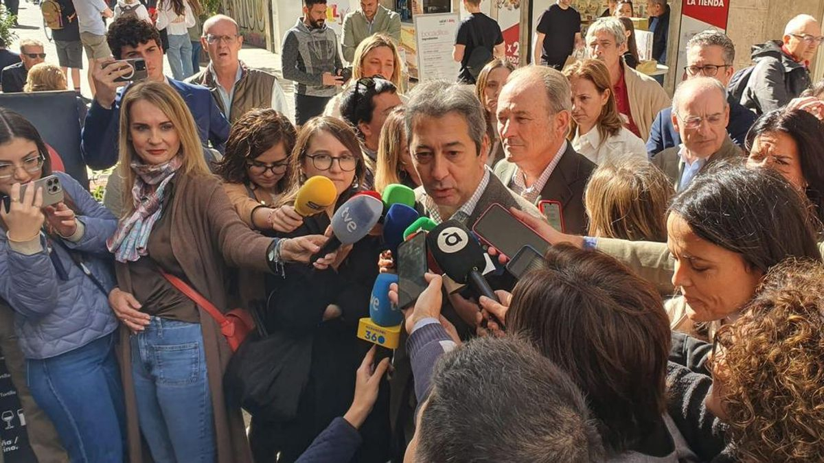 Vicente Barrera, el día que tomó las riendas de Vox en la provincia de València.