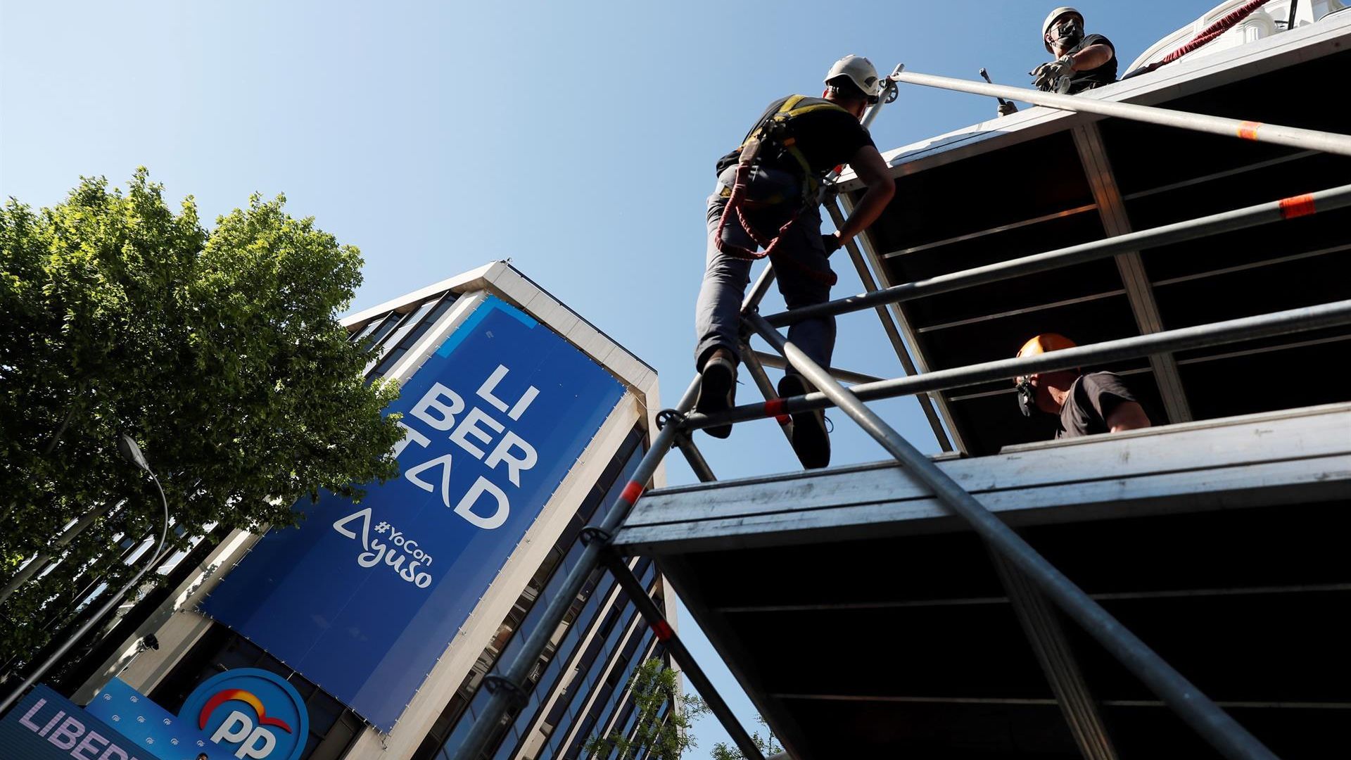 Los partidos se preparan para los resultados