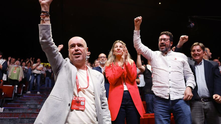 Unai Sordo, proclamado de nuevo secretario general de CCOO para los próximos cuatro años