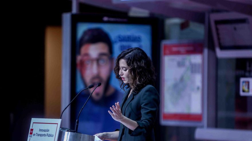 La presidenta de la Comunidad de Madrid, Isabel Díaz Ayuso