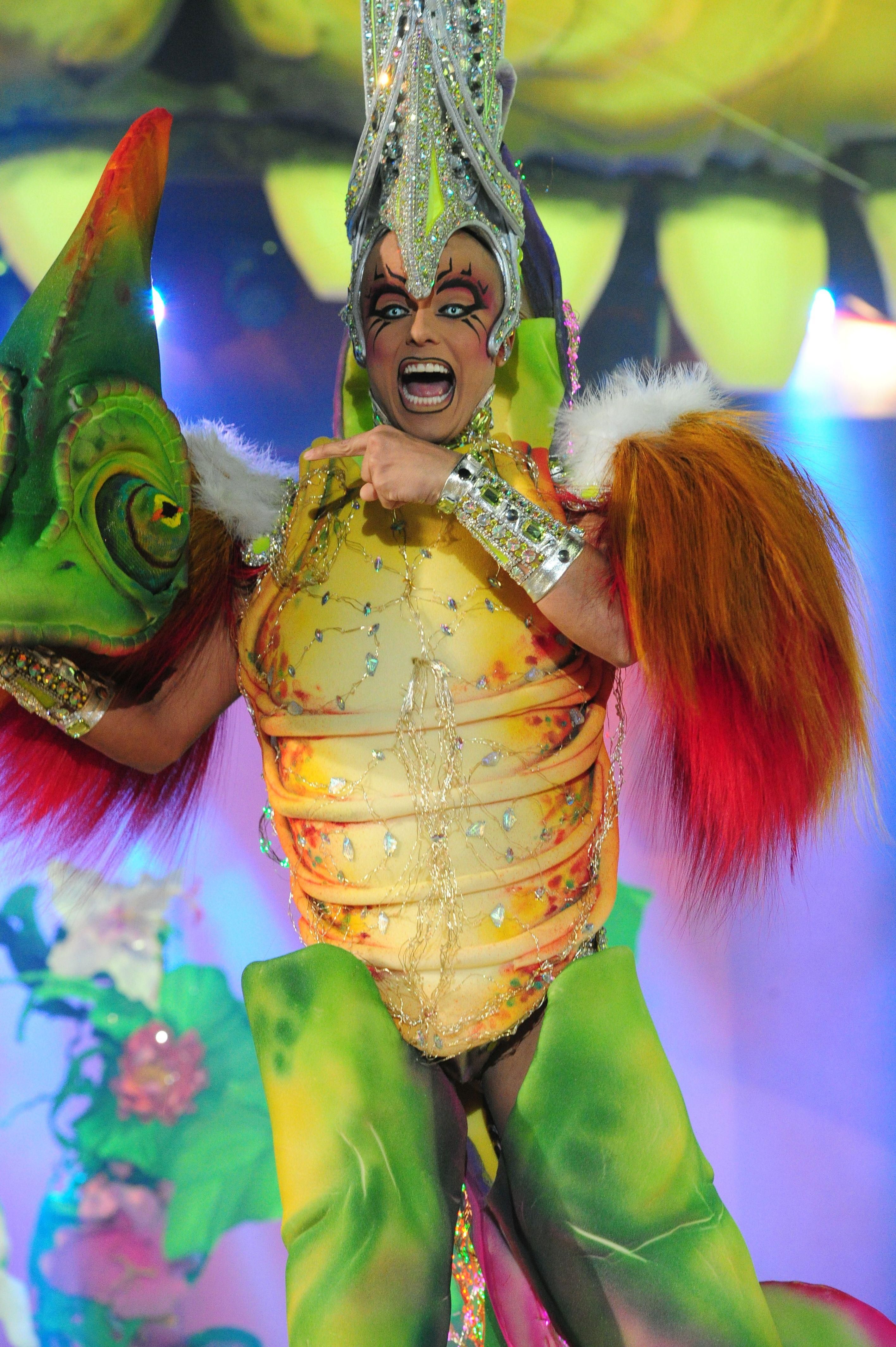 Drag Orion, segundo clasificado del Carnaval de Maspalomas