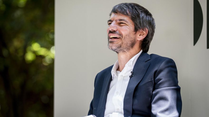 El ministro de Cultura, Ernest Urtasun, presenta el Plan de Derechos Culturales, en el Museo Nacional Reina Sofía, a 8 de julio de 2025, en Madrid (España).