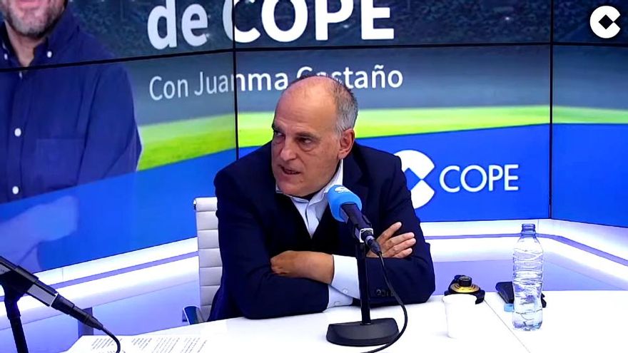 Javier Tebas pone fecha al concurso por los derechos de LaLiga y vaticina un nuevo actor: "¿Amazon? Puede"