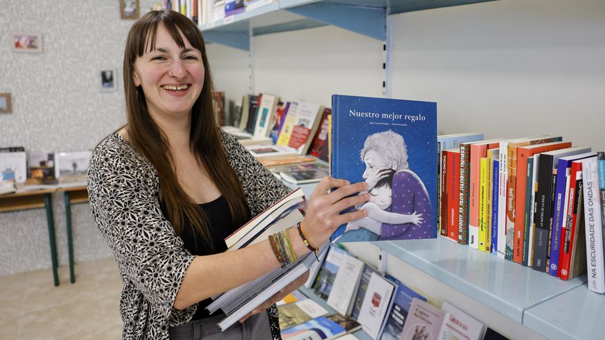 Librería social en Outes (A Coruña), idea de la vasca Maitane para el buen vivir del rural