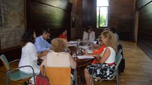 El equipo de la Consejería de Educación de Canarias tras tomar posesión todos sus miembros.