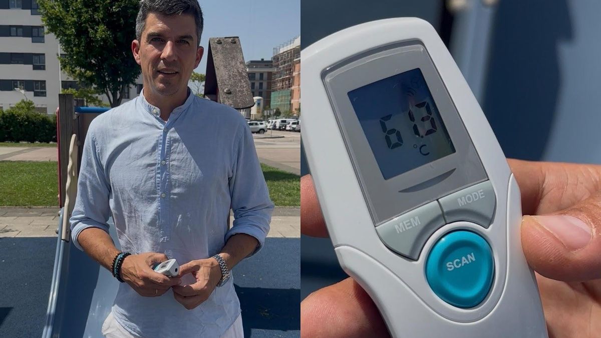 Fernández alerta de altas temperaturas en parques infantiles.