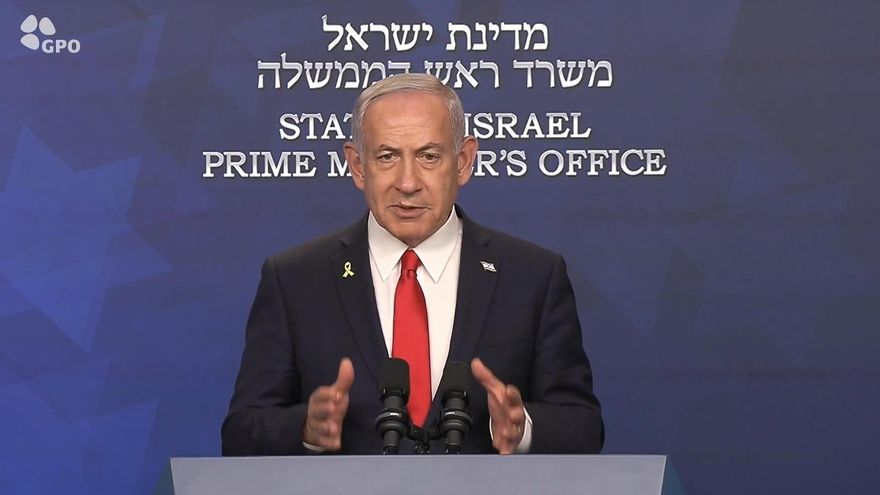 Benjamín Netanyahu felicita a Trump por el ataque contra Irán el 21 de junio de 2025.