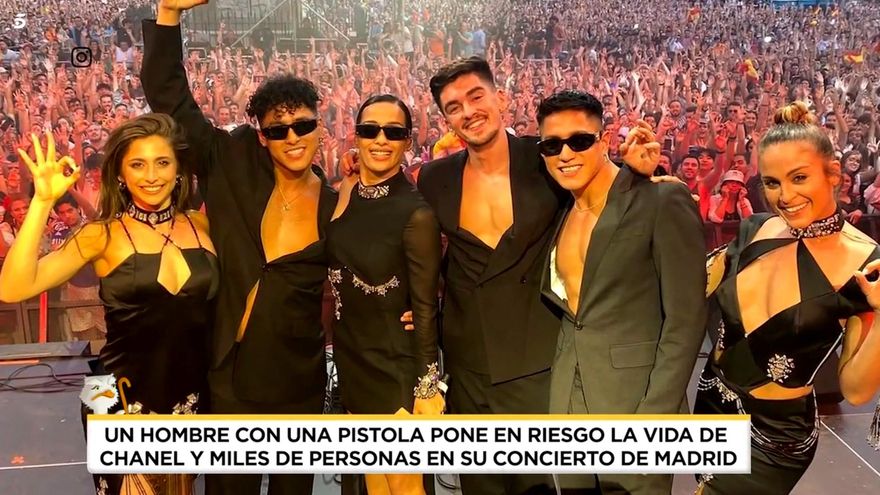 RTVE desmiente a 'Socialité' tras informar de que un hombre quiso entrar en el camerino de Chanel