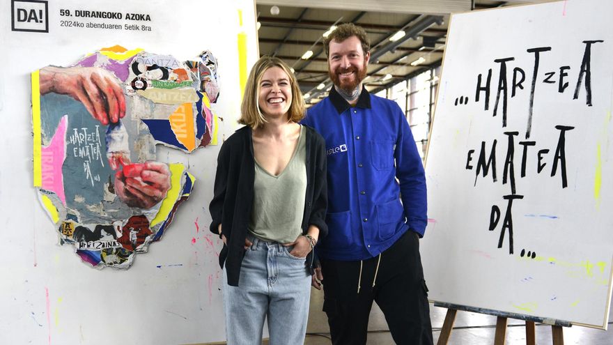 "Recibir es DAr", el lema de la Azoka de Durango que busca destacar y agradecer el papel de los lectores en euskera