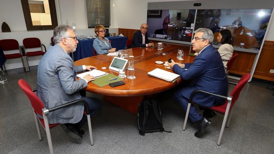 Reunión por videoconferencia del Comité de Gestión Económica celebrada este lunes.