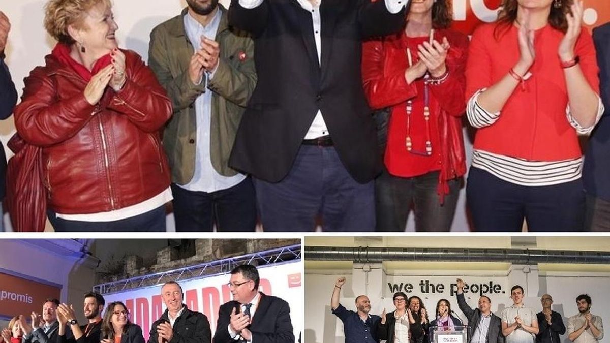 El Botànic vuelve a sumar en una noche de nervios y podrá repetir por la caída de un PP que cede ante Vox y Cs