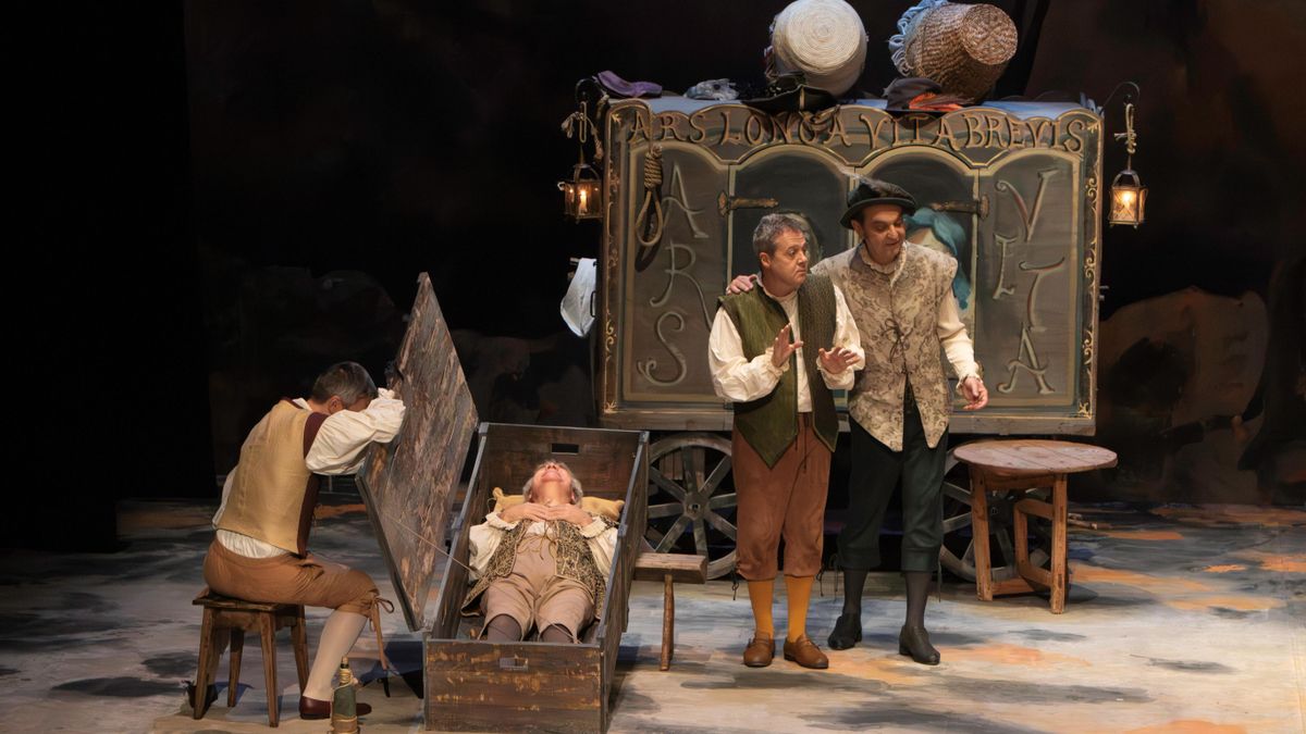 Quevedo en clave burlesca abre el abono de invierno del Bergidum con Morfeo Teatro