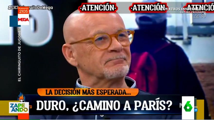 Alfredo Duro comienza su gesta en 'El Chiringuito' andando hasta París por la Champions