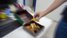 Una caja de manolitos.