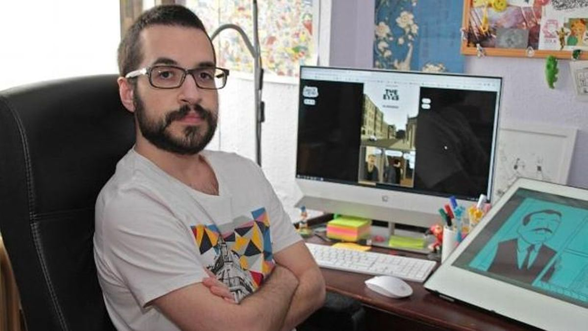 Javi de Castro publica el cómic 'Encarna viva': "España no es tanto de vampiros como de hombres lobo, sobre todo León"